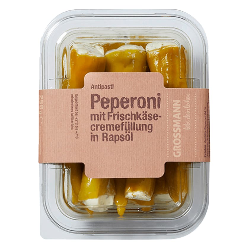 Grossmann Peperoni Frischkäse 160g